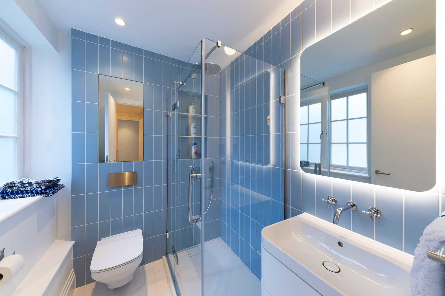Nouvelle salle de douche au premier étage